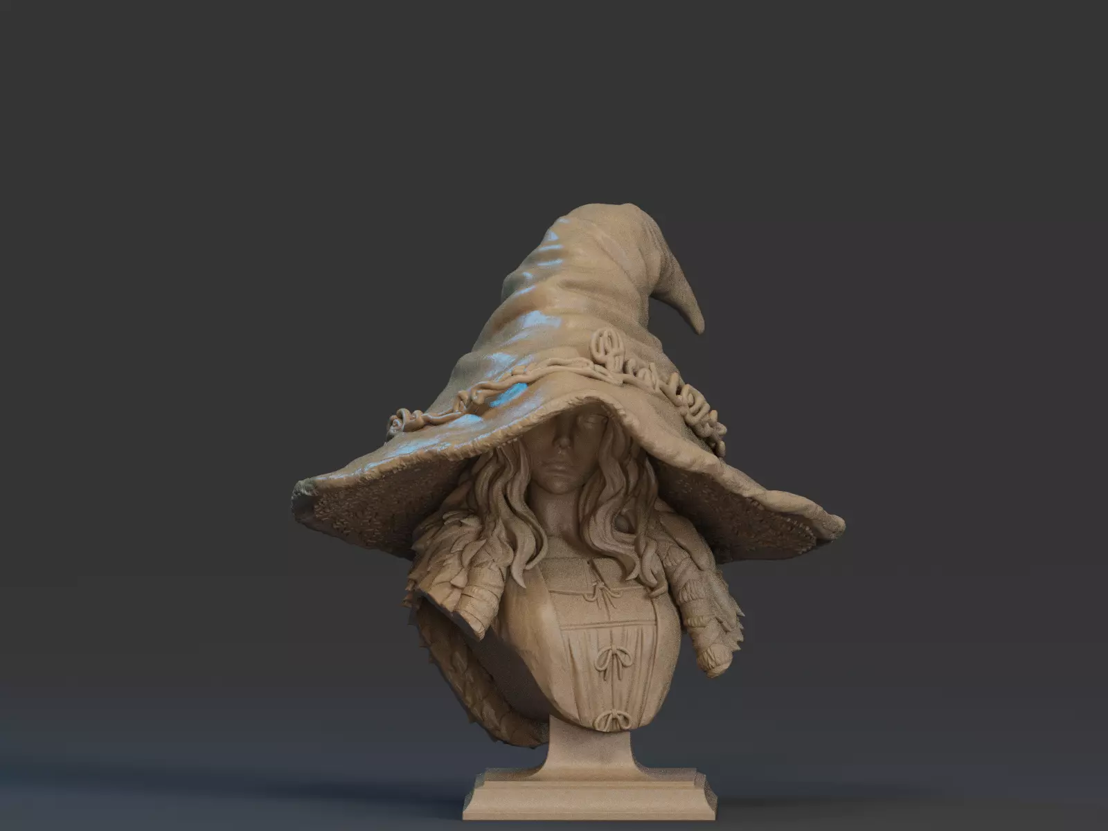 Ranni Bust 3D Print 3D print model