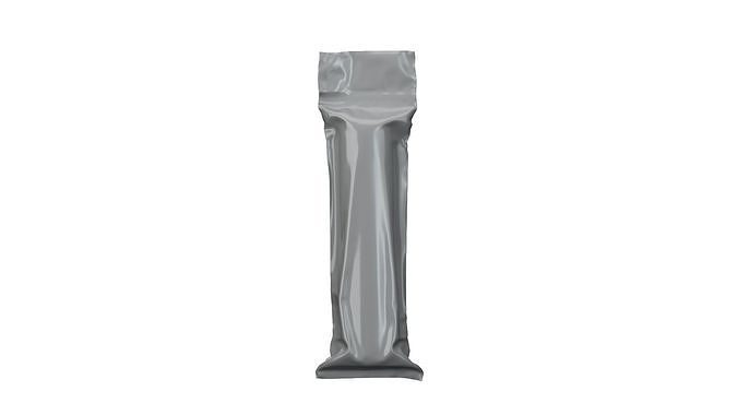 Long Snack Package Low-poly 3D model