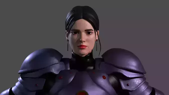 Knight Girl Laura UNREAL ENGINE 5