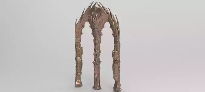 Celtic Irish arch ruin 2