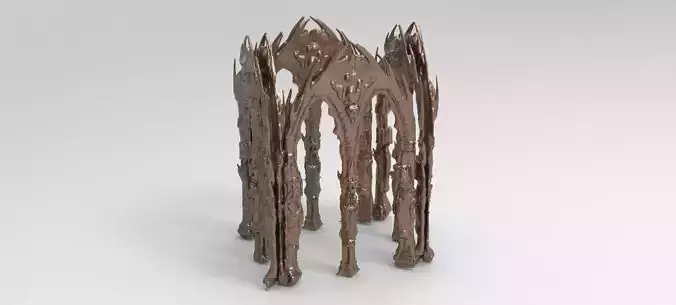 Celtic Irish Ruin Archway 