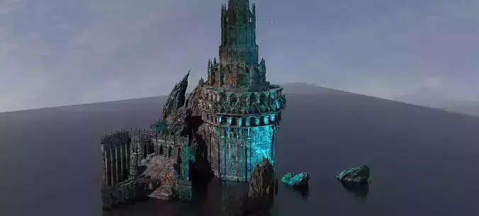 Sargon Great Structure sunken