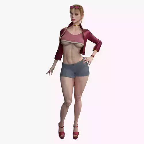 Female Character RIGGED