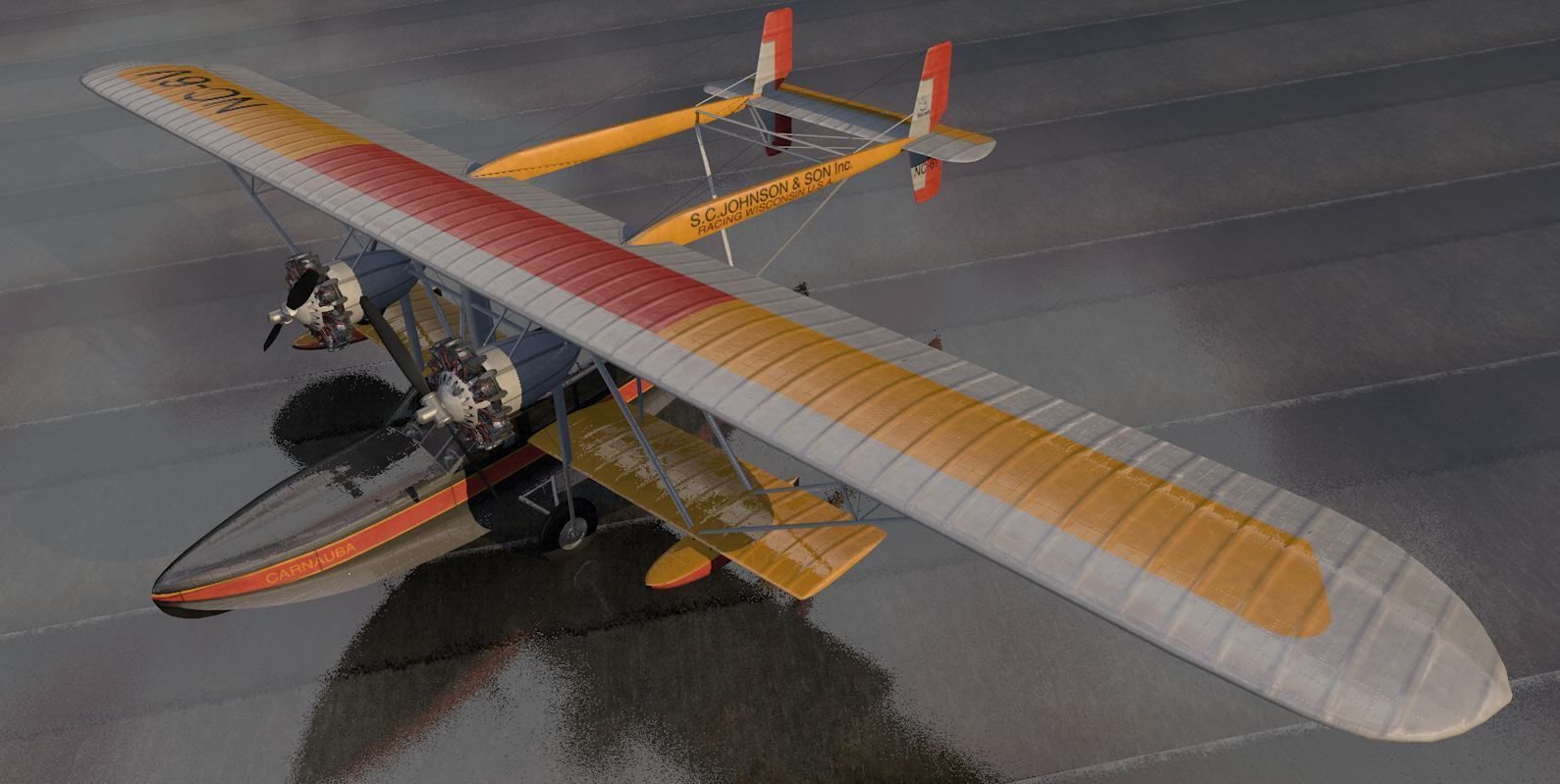 Sikorsky S-38 or C-6A 3D model_1