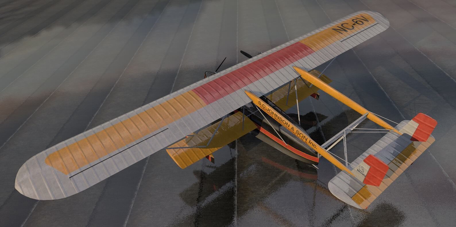 Sikorsky S-38 or C-6A 3D model_3