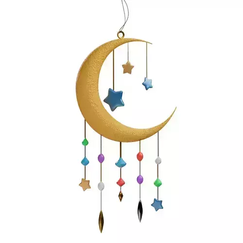 Decoration Moon Hanger