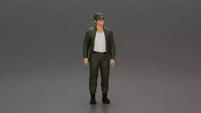 Gary Burghoff with standing listening to his friend MASH