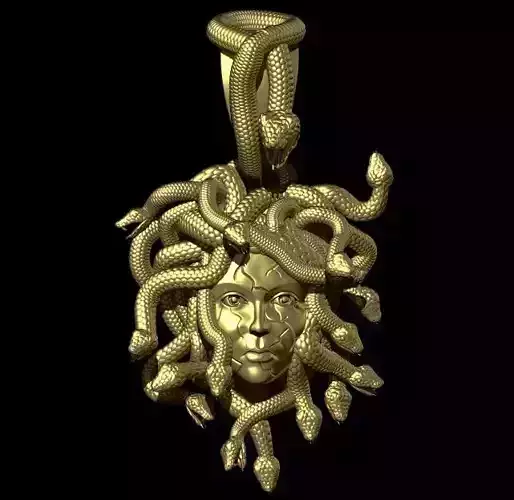  Medusa Pendants