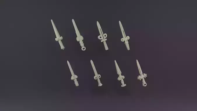 B0llocks Dagger Pack For Miniatures
