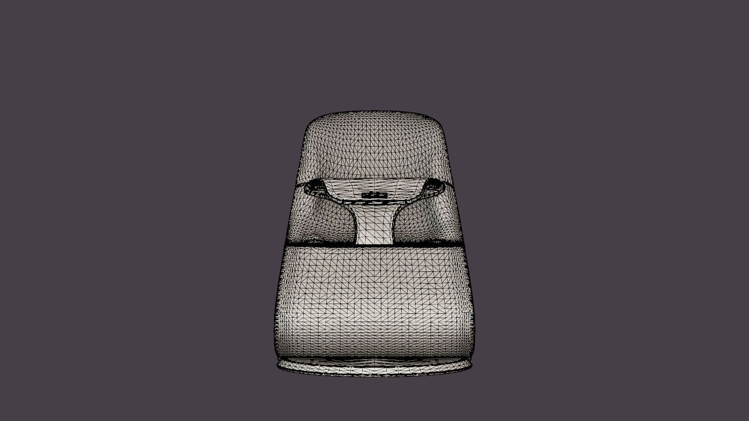 Babysitter Balance Soft Low-poly 3D model_6