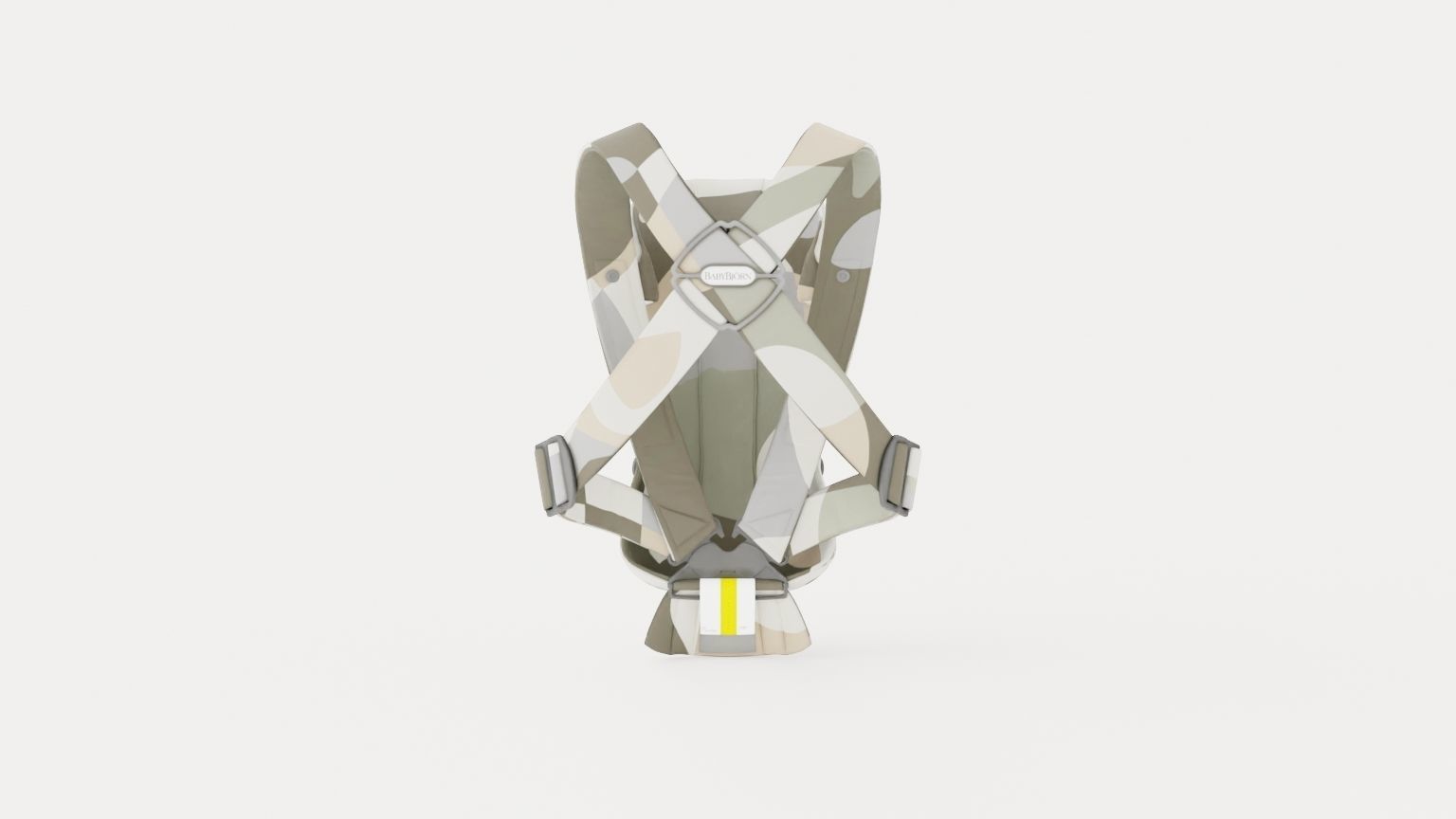 Baby carrier Mini Low-poly 3D model_4