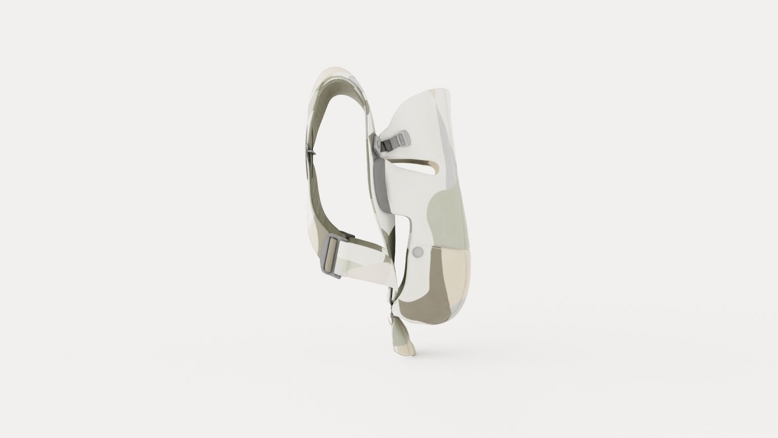 Baby carrier Mini Low-poly 3D model_2