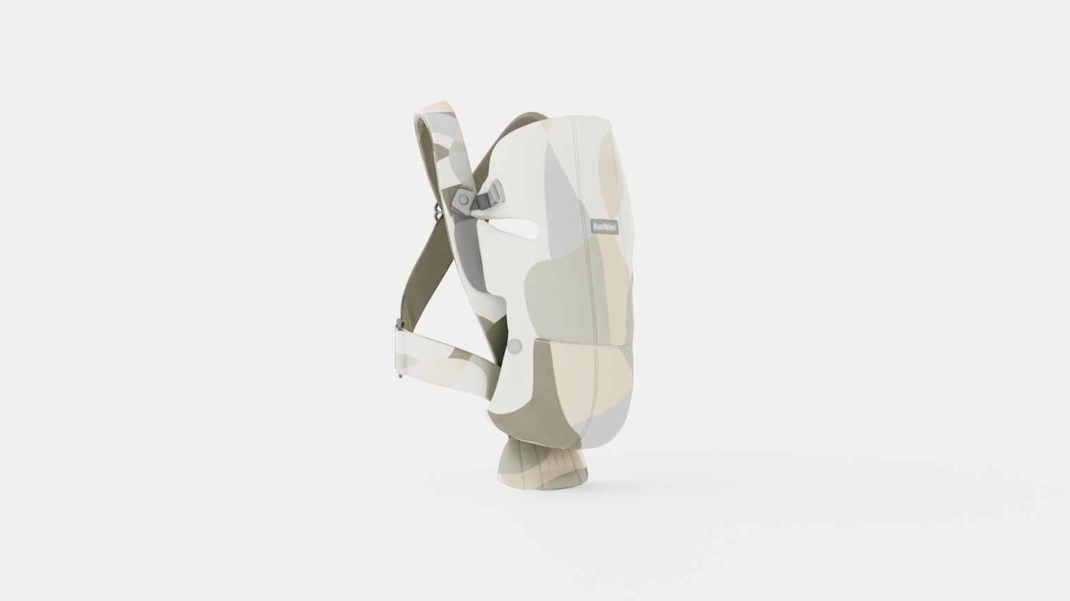 Baby carrier Mini Low-poly 3D model_1