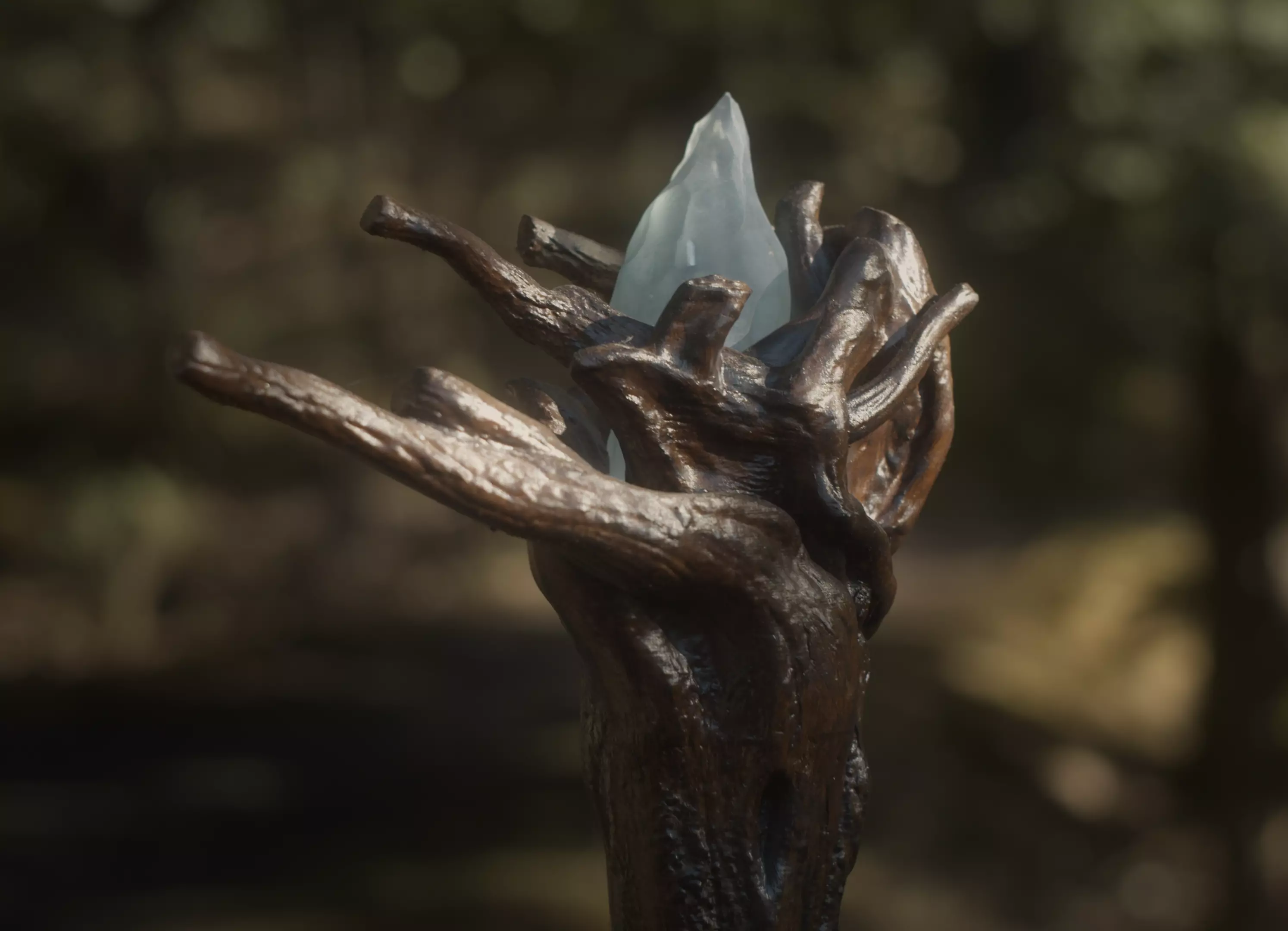 Gandalf the Grey Rivendell Staff 3D print model