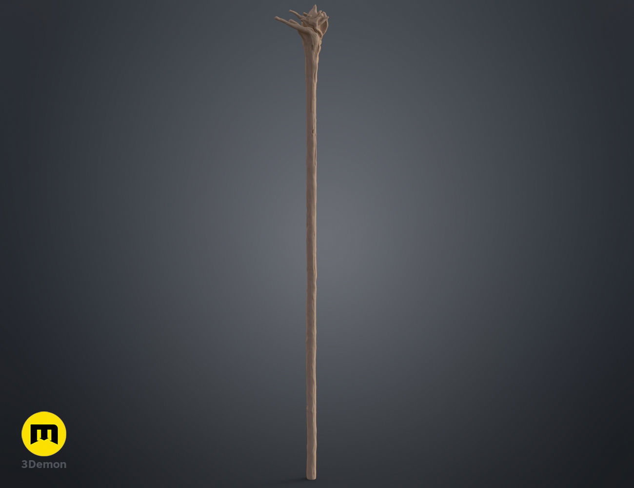 Gandalf the Grey Rivendell Staff 3D print model_10