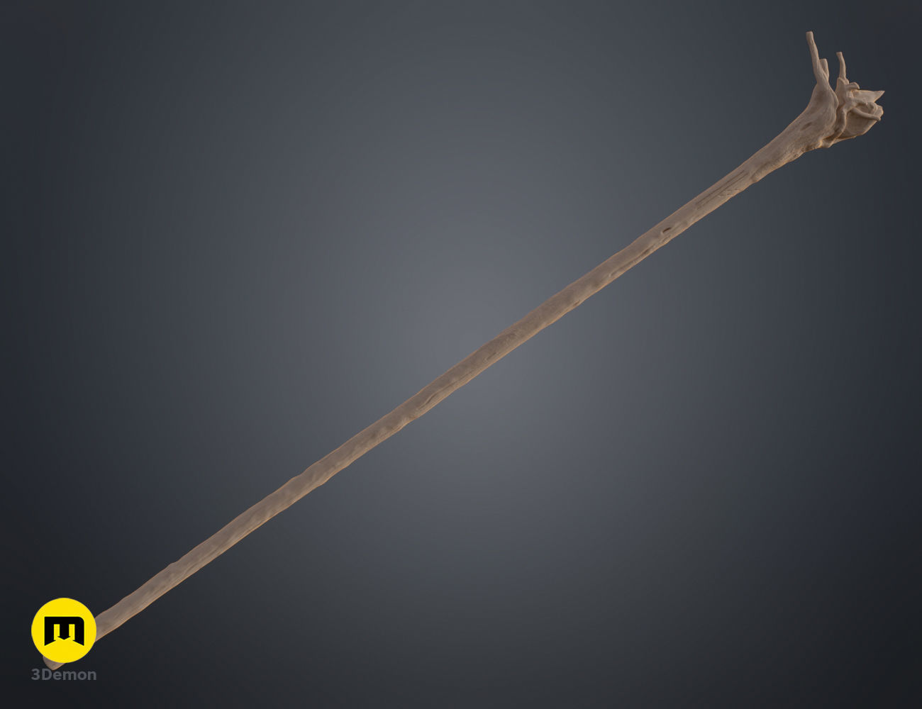 Gandalf the Grey Rivendell Staff 3D print model_11