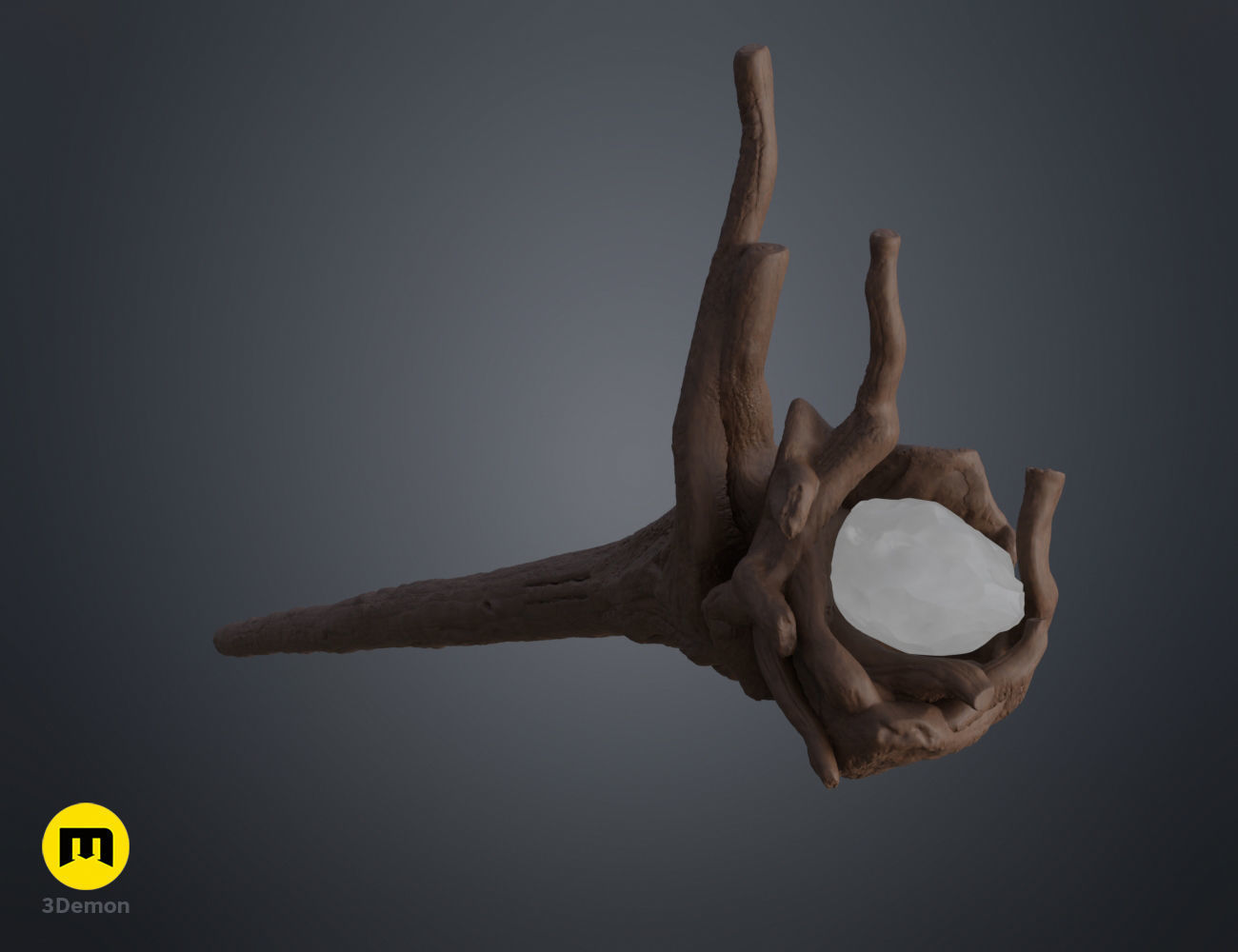 Gandalf the Grey Rivendell Staff 3D print model_1