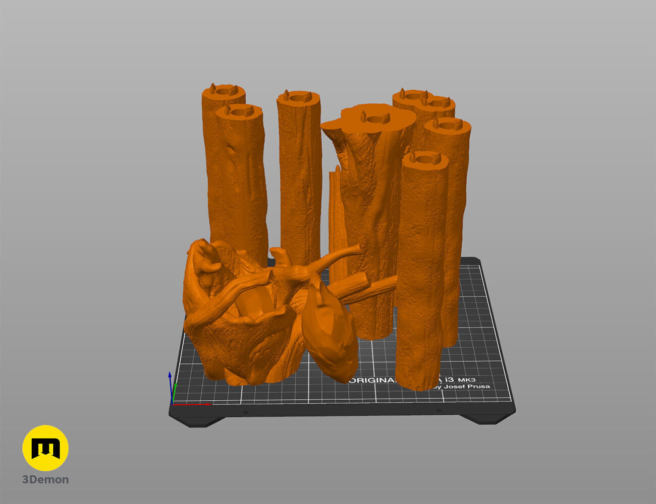 Gandalf the Grey Rivendell Staff 3D print model_5