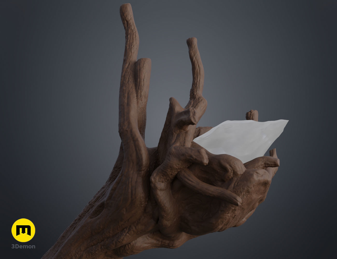 Gandalf the Grey Rivendell Staff 3D print model_3