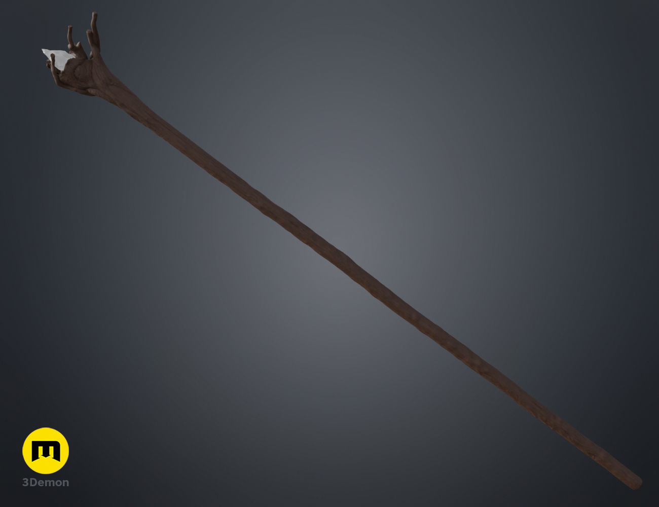 Gandalf the Grey Rivendell Staff 3D print model_13