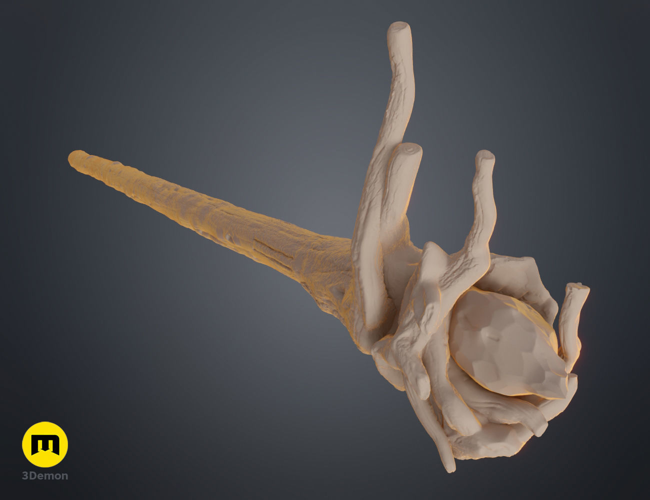 Gandalf the Grey Rivendell Staff 3D print model_14