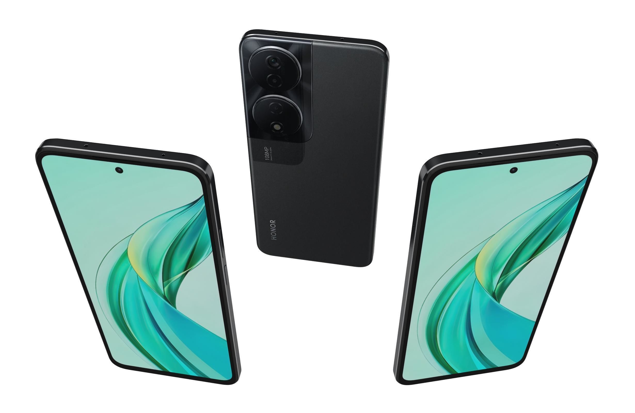 Honor 90 Smart Black 3D model_1