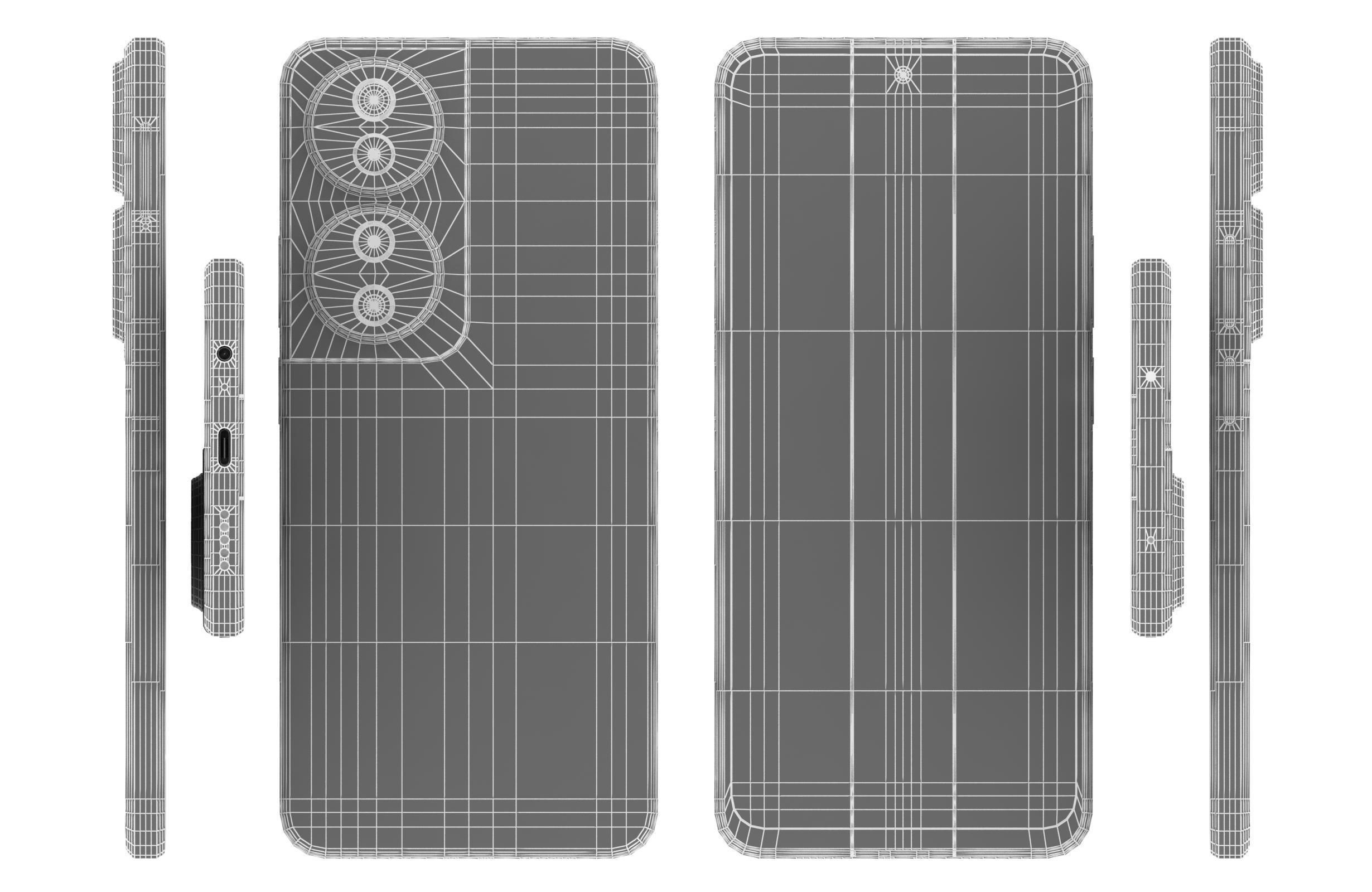 Honor 90 Smart Black 3D model_16