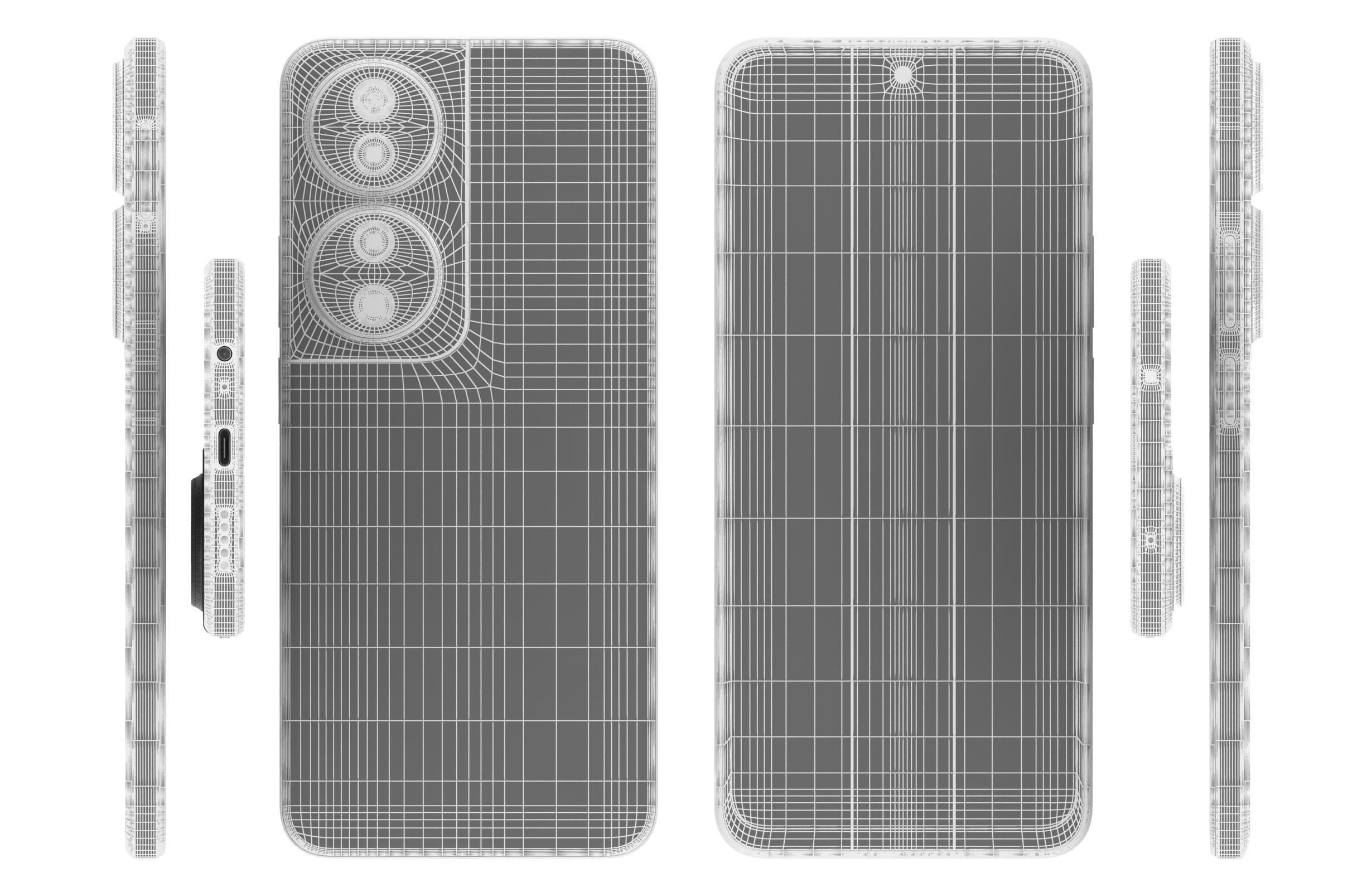 Honor 90 Smart Black 3D model_17