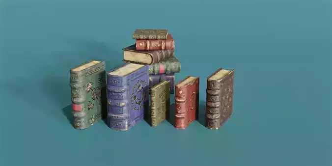 Spell Books game assets