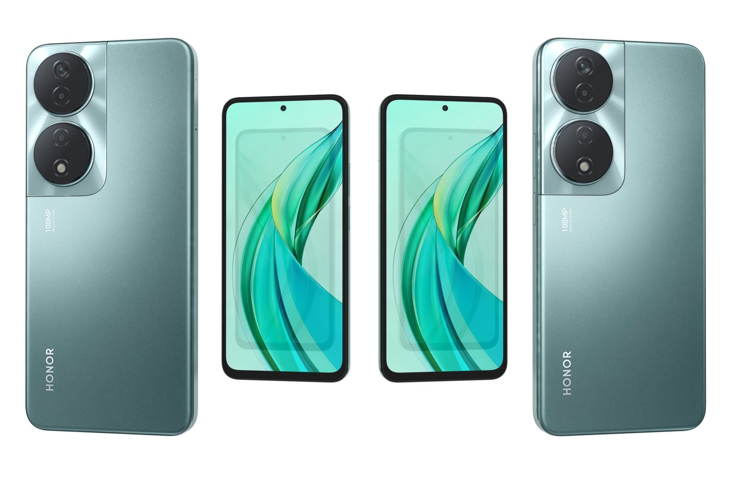 Honor 90 Smart Green 3D model_3
