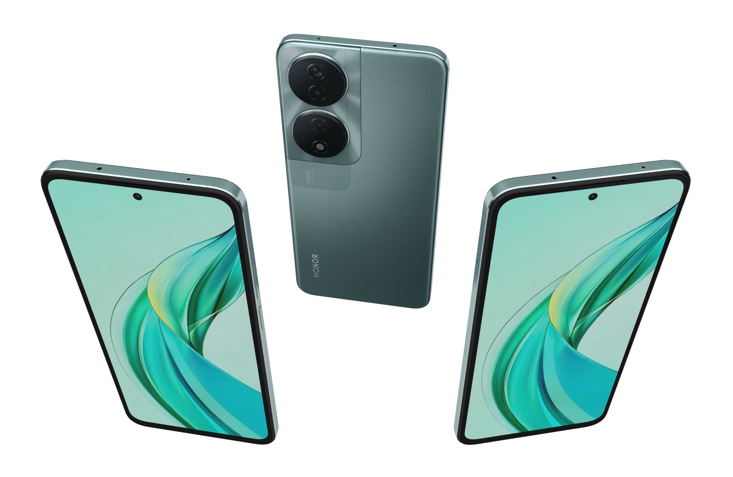 Honor 90 Smart Green 3D model_1