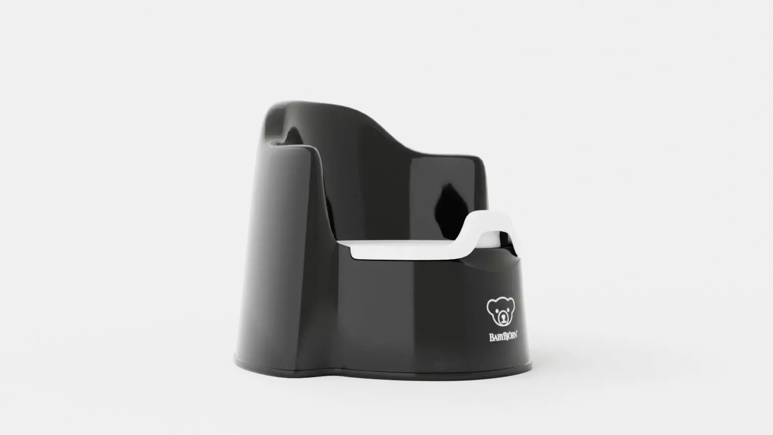 Potty chair Low-poly 3D model