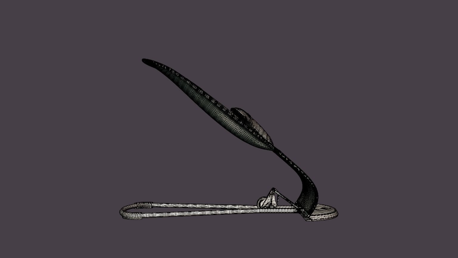 Bouncer Bliss Babysitter Low-poly 3D model_8