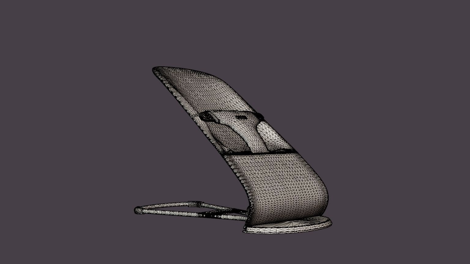 Babysitter Bliss Low-poly 3D model_7