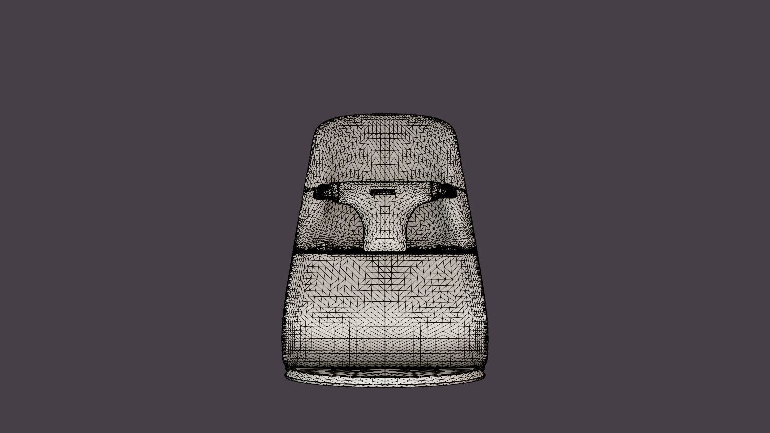 Babysitter Bliss Low-poly 3D model_6