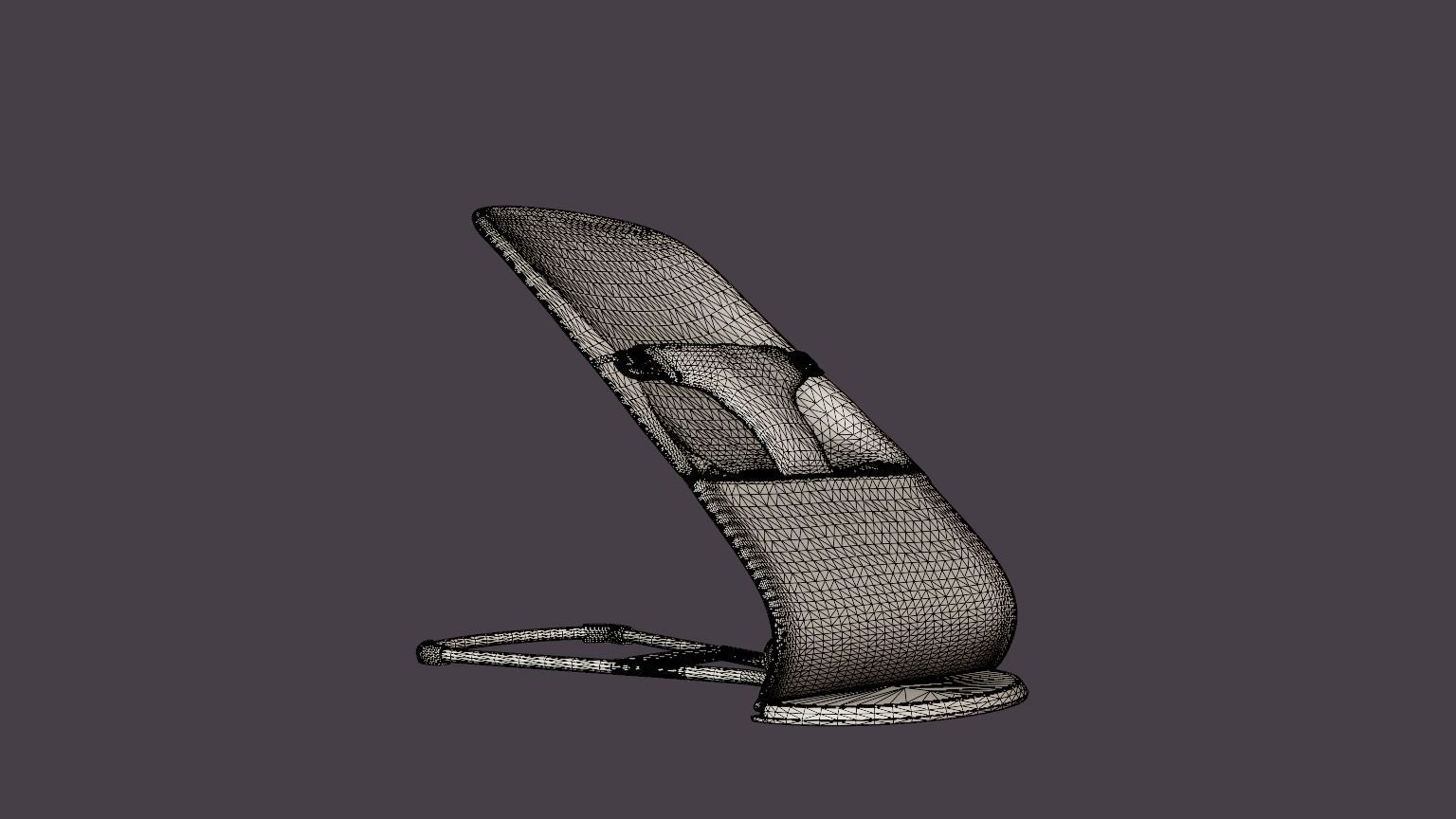 Babysitter Bliss Low-poly 3D model_7