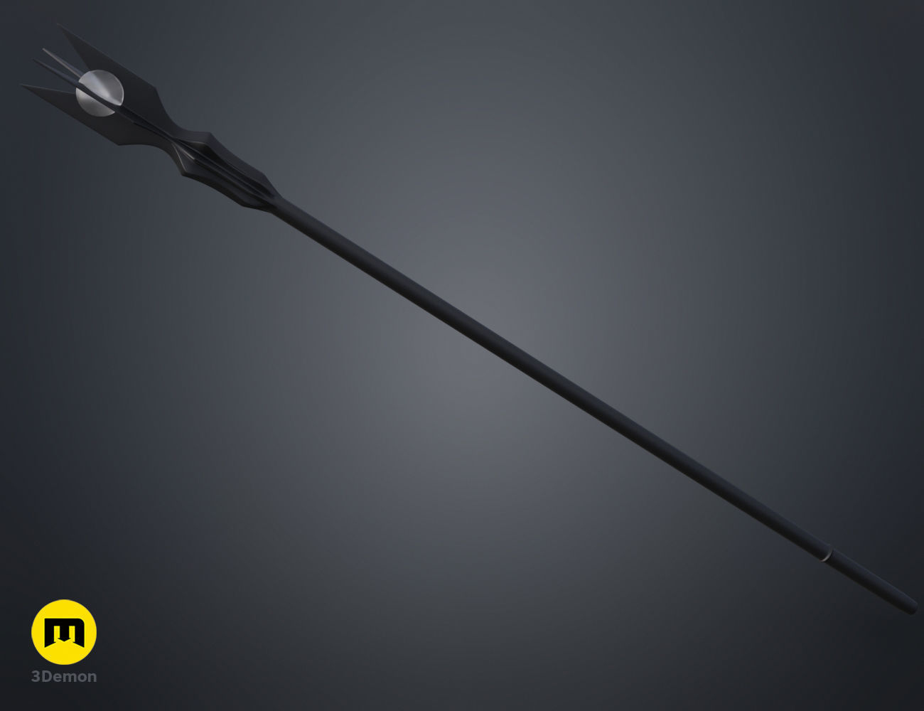 Saruman staff 3D print model_2