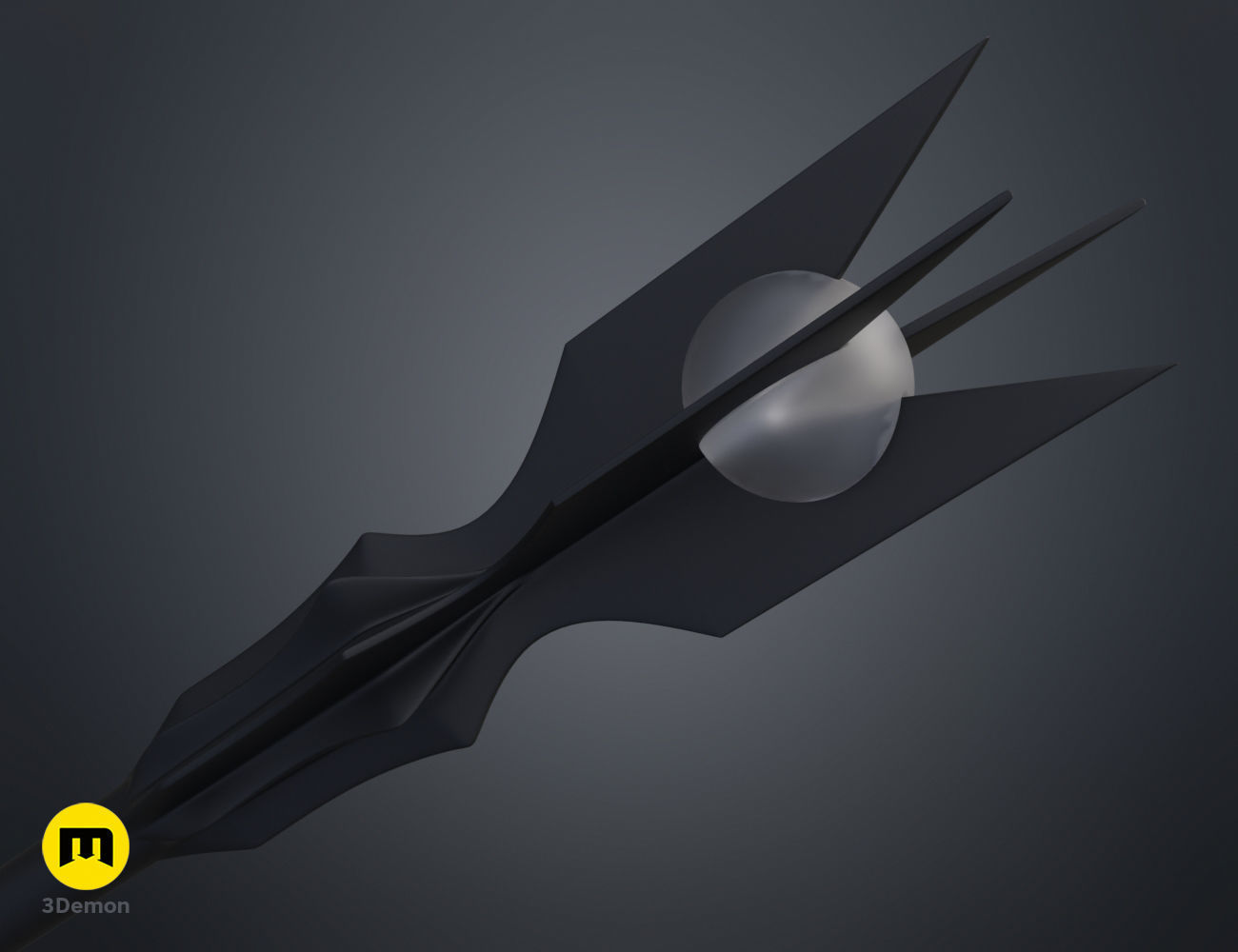 Saruman staff 3D print model_1