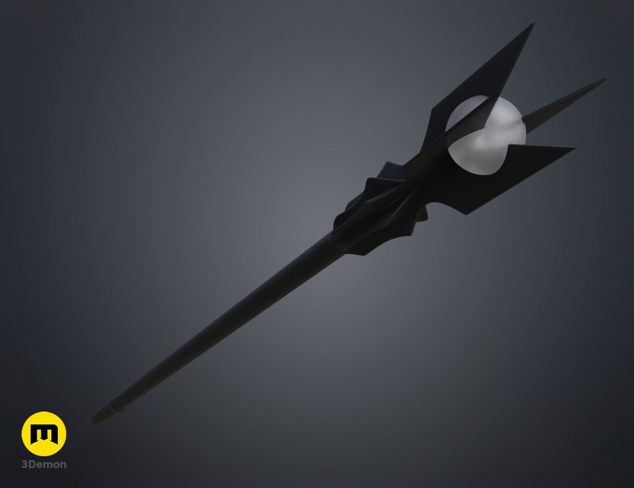 Saruman staff 3D print model_3