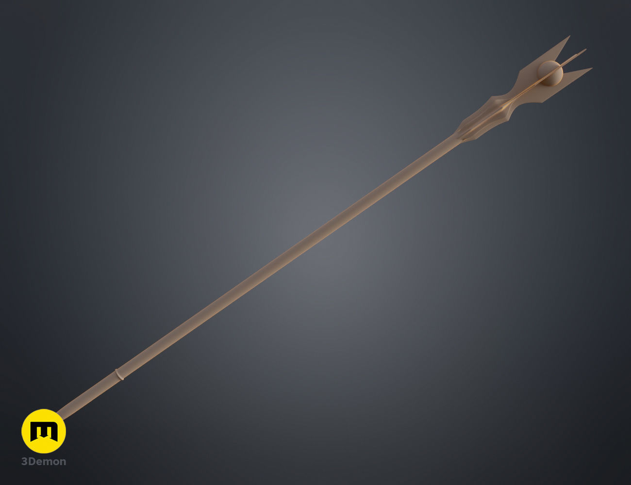 Saruman staff 3D print model_8