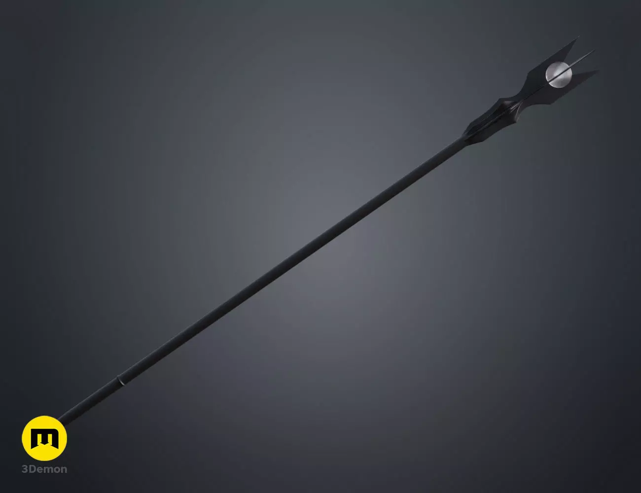 Saruman staff 3D print model_0