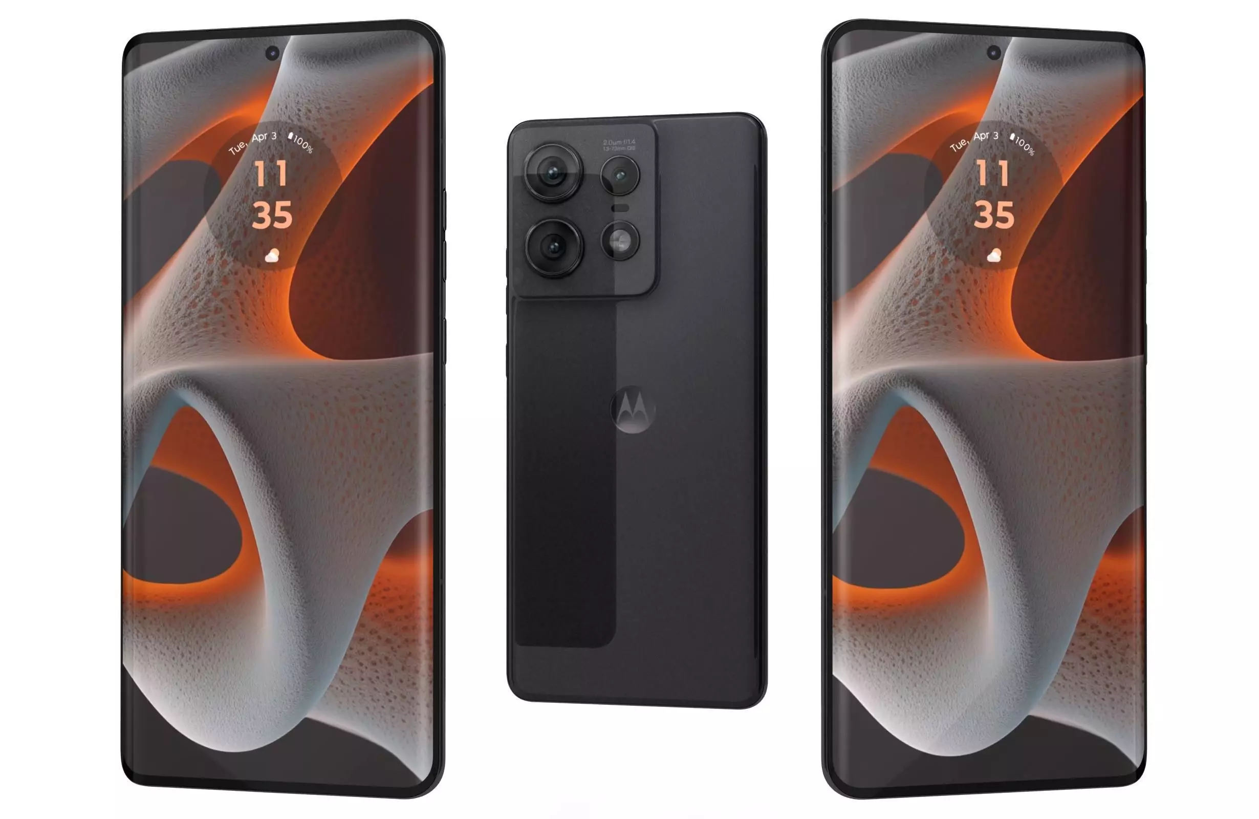 Motorola Edge 50 Pro Black 3D model_0