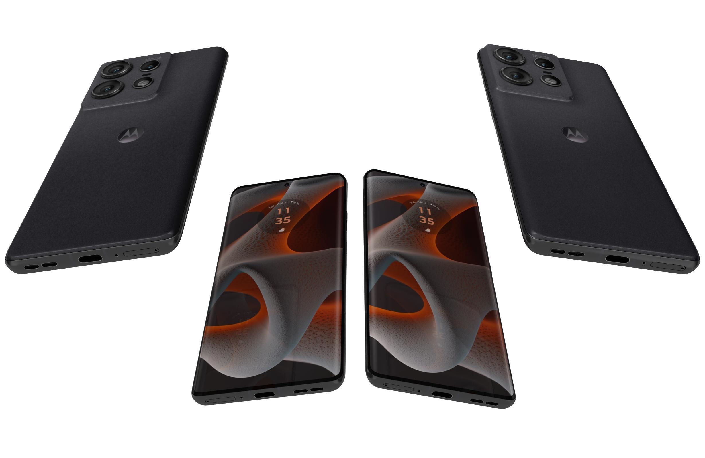 Motorola Edge 50 Pro Black 3D model_5