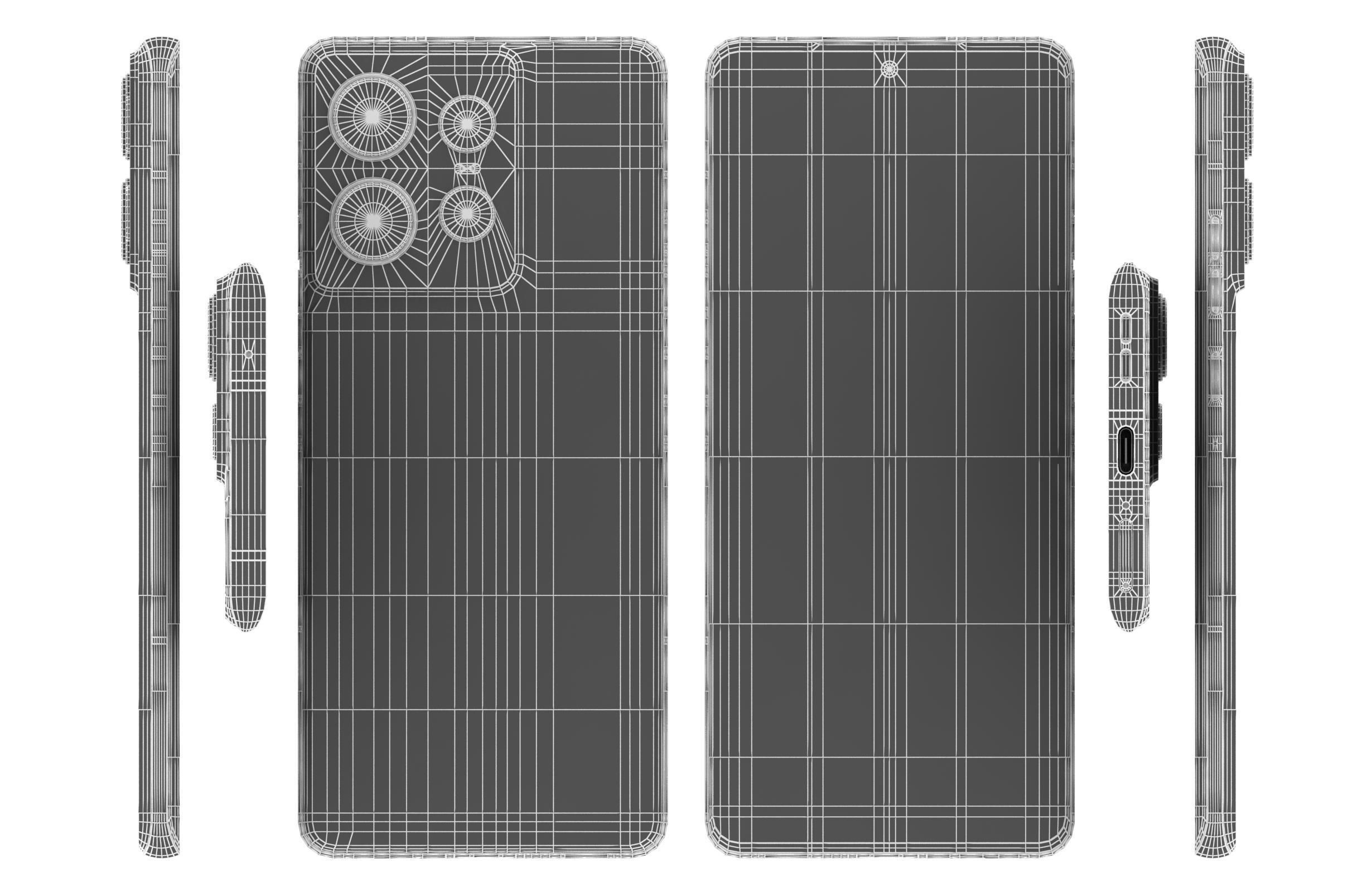 Motorola Edge 50 Pro Black 3D model_16