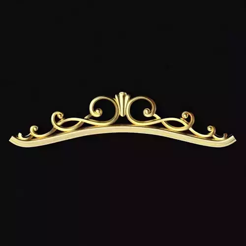 Central decor ornament for furniture