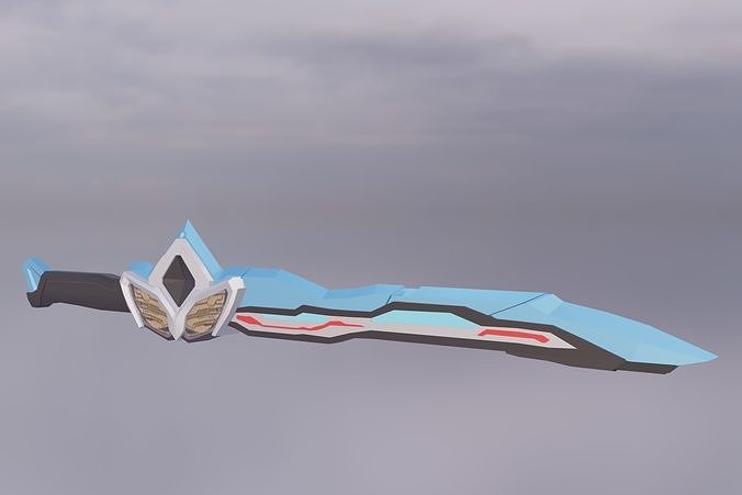 Arc eye sword from Ultraman Arc 3D model