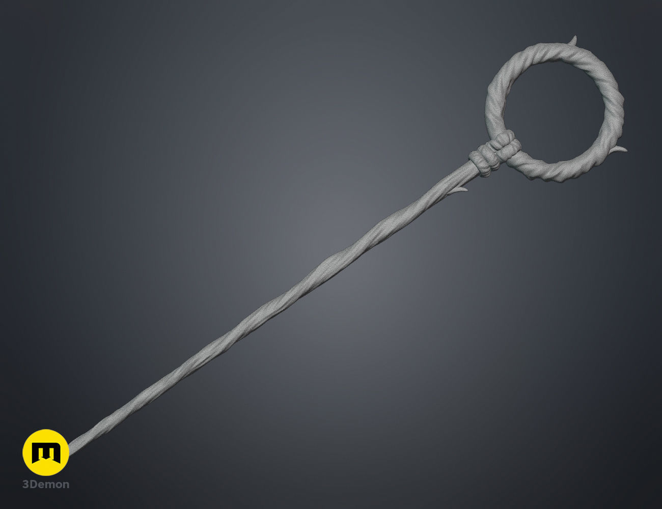 Marcille Staff - Delicious in Dungeon 3D print model_11