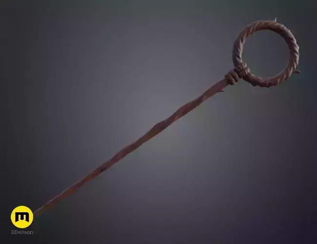 Marcille Staff - Delicious in Dungeon 3D print model Marcille Staff - Delicious in Dungeon 3D print model