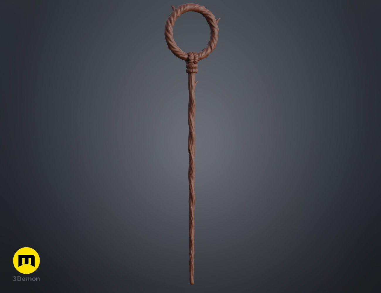 Marcille Staff - Delicious in Dungeon 3D print model_7