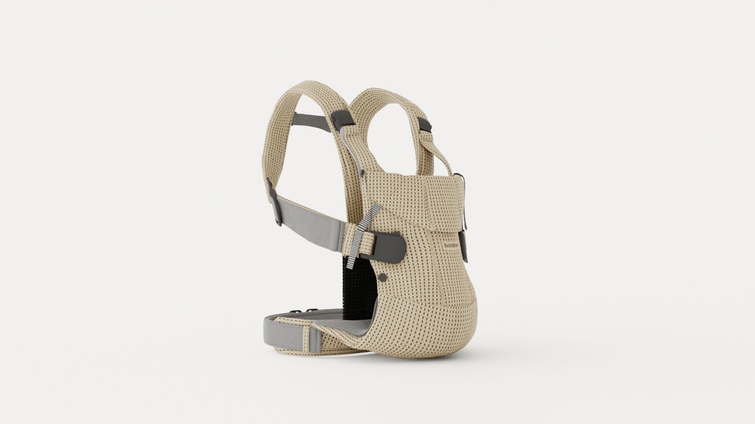 Baby carrier One Air Low-poly 3D model_1